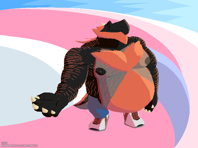 The bg color was a coincidence (didn't care)